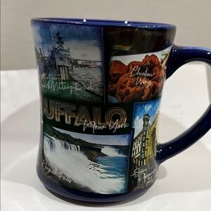 Buffalo New York Scenic Mug - Navy